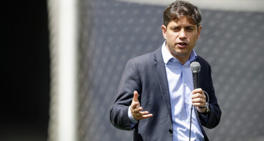 Kicillof presentó un programa de acompañamiento para el retorno seguro del deporte en la Provincia