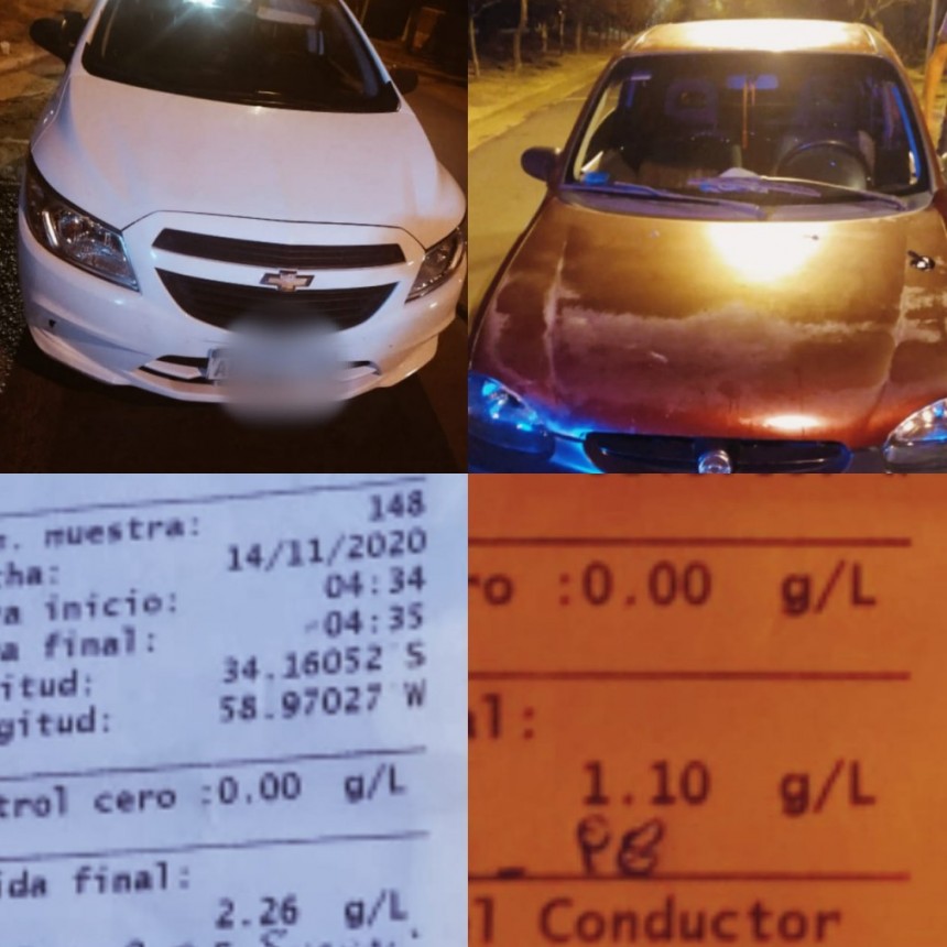 Intensos controles de tránsito en el Campito durante todo el fin de semana