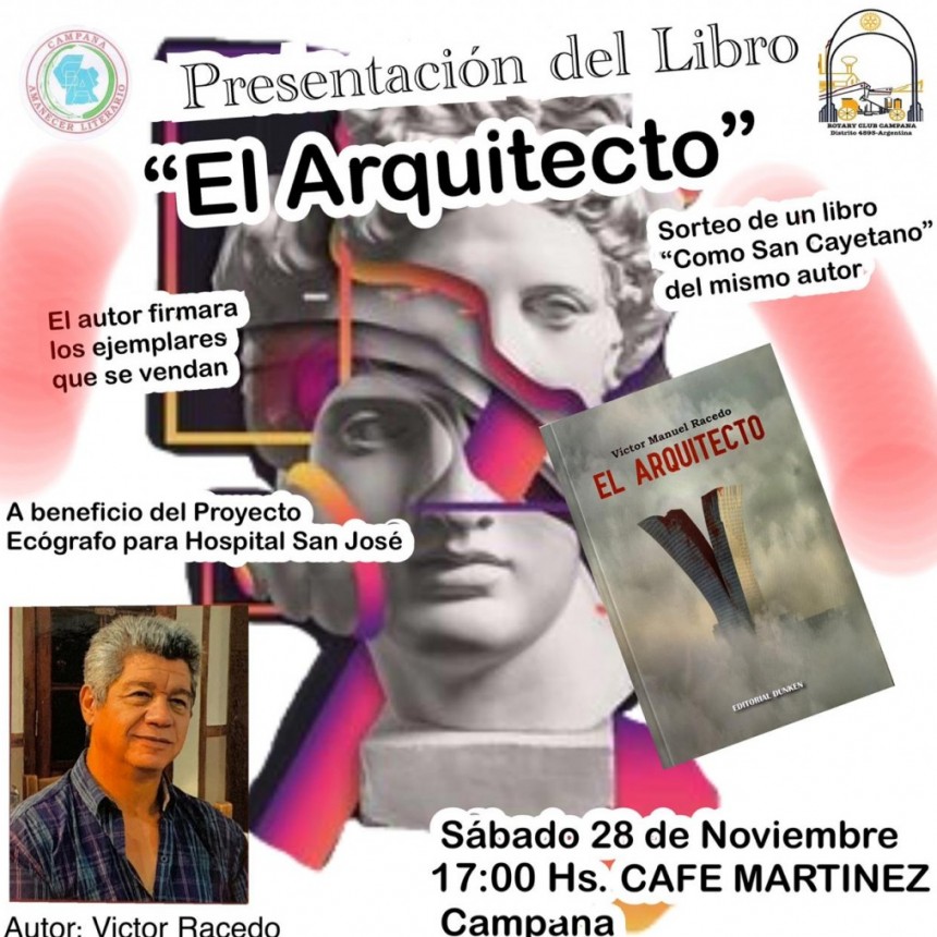 PRESENTACIÓN   DEL LIBRO EL ARQUITECTO DE VICTOR RACEDO