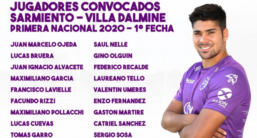 VILLA DALMINE DEBUTA EN JUNIN CON EQUIPO CONFIRMADO