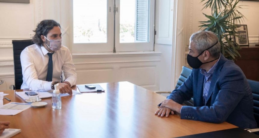 SANTIAGO CAFIERO ANALIZÓ CON JORGE FERRARESI LOS PLANES DE VIVIENDA  