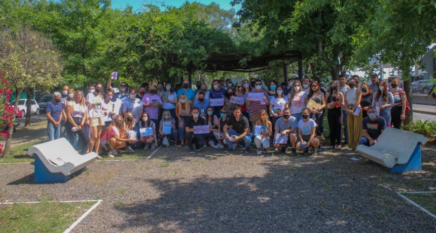 Abella : el 14 vayan a votar para cuidar todo lo logrado en la ciudad