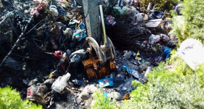 El Municipio realizó el saneamiento de un zanjón en barrio Lubo 