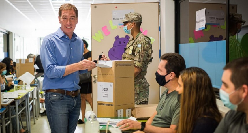 Declaraciones del candidato a diputado nacional de Juntos en la Provincia de Buenos Aires Santilli en Tigre: Somos una oposición responsable, racional, unida y firme