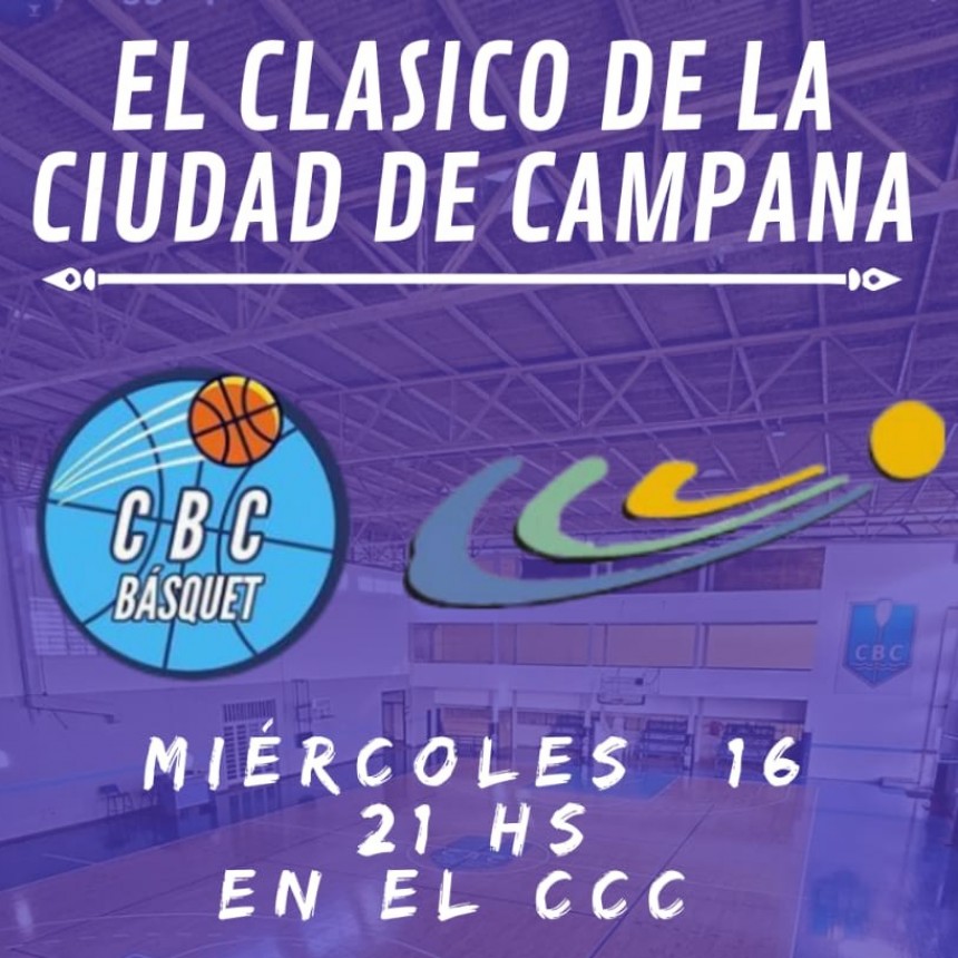 Se viene una nueva edición del CLASICO entre C.C.C vs C.B.C