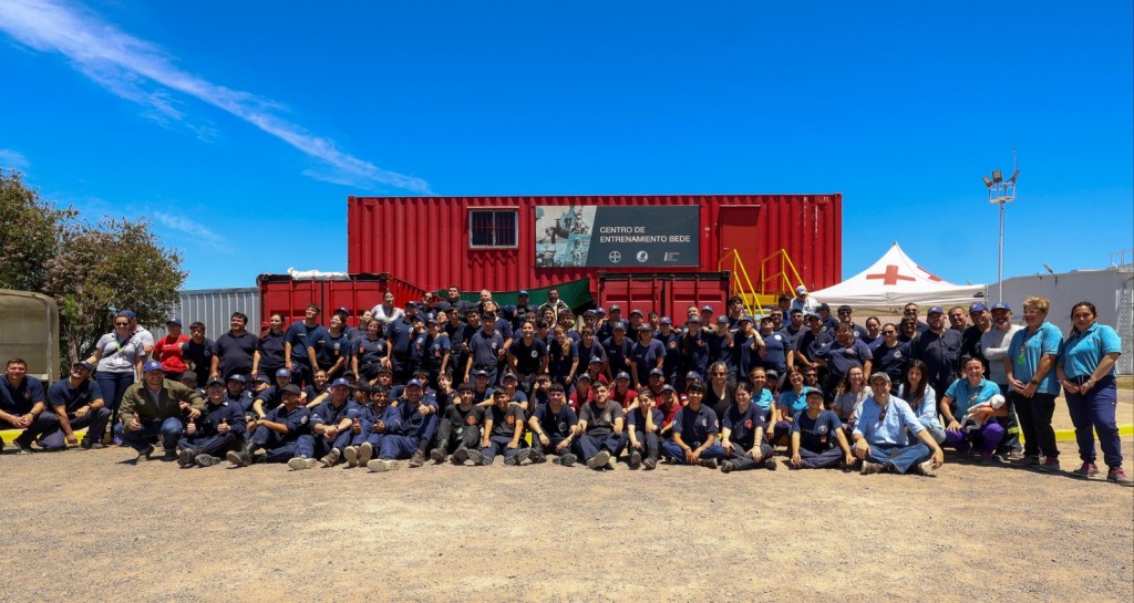 Bayer Zárate entrenó a futuros bomberos en el 17° Encuentro de Cadetes de la Zona Norte de Buenos Aires