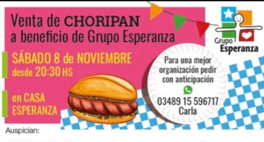 Se vienen los Chori en Casa Esperanza
