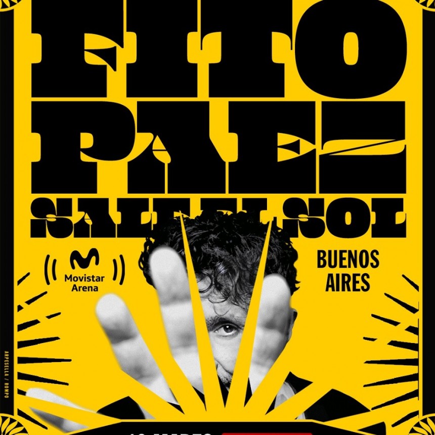SALE EL SOL FITO PÁEZ  EL GANADOR DE DOS LATIN GRAMMY 2025 AGOTÓ LAS ENTRADAS DE SU SHOW EN EL MOVISTAR ARENA 