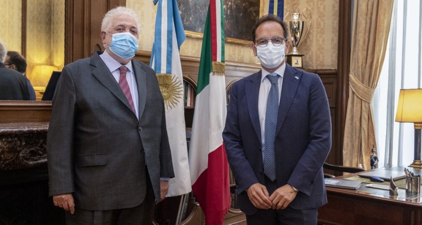 Ginés González García se reunió con el embajador italiano en Argentina para fortalecer el sistema sanitario nacional