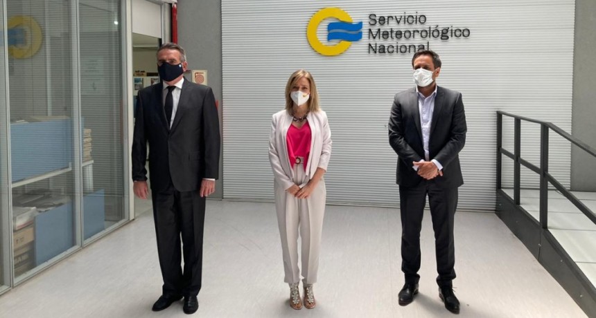 El Servicio Meteorológico Nacional presentó el nuevo Sistema de Alerta Temprana 