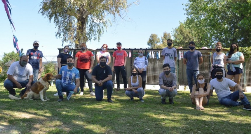 “Soy joven, soy voluntario” colaboró con el “Proyecto Barrilete”