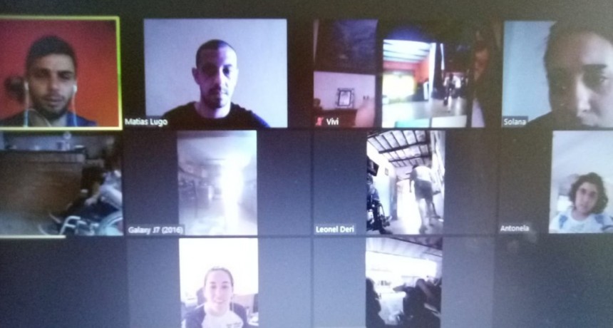 Se realizó un encuentro virtual de interescuelas municipales de boccias 