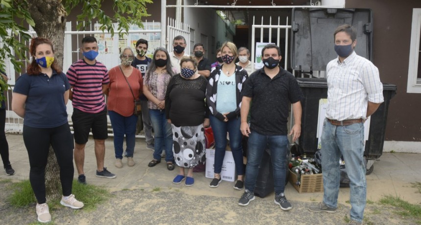 Inauguran un nuevo Punto Verde en el barrio Dallera 