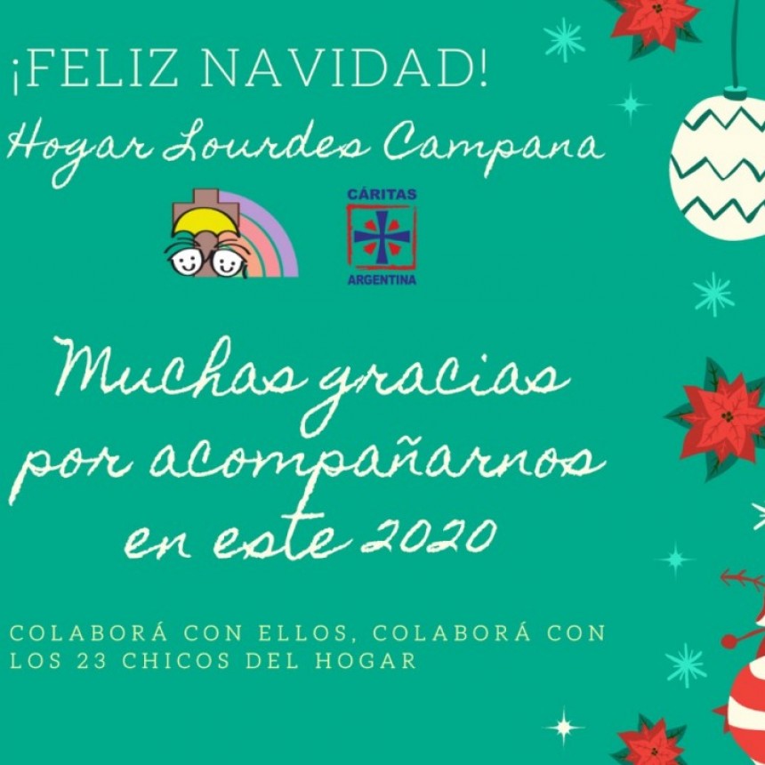 Mensaje del Hogar Lourdes Campana