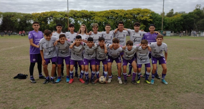 Actividad del Fútbol Infantil de Villa Dálmine