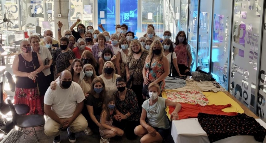 Los talleres de adultos mayores hicieron su tradicional muestra de fin de año 