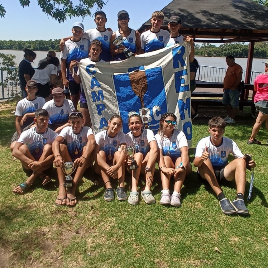 REMO REGATA PROMOCIONAL POR EL 124° ANIVERSARIO DEL CAMPANA BOAT CLUB