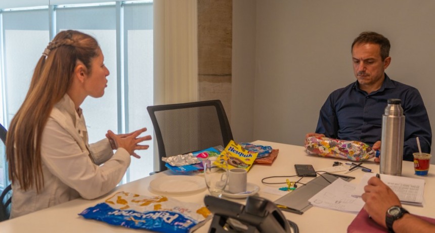 El Intendente se interiorizó en un proyecto sustentable y de reciclado que impulsa una vecina de la Ciudad