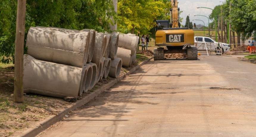 El Municipio sigue ejecutando importantes obras en el barrio Vitramu I 