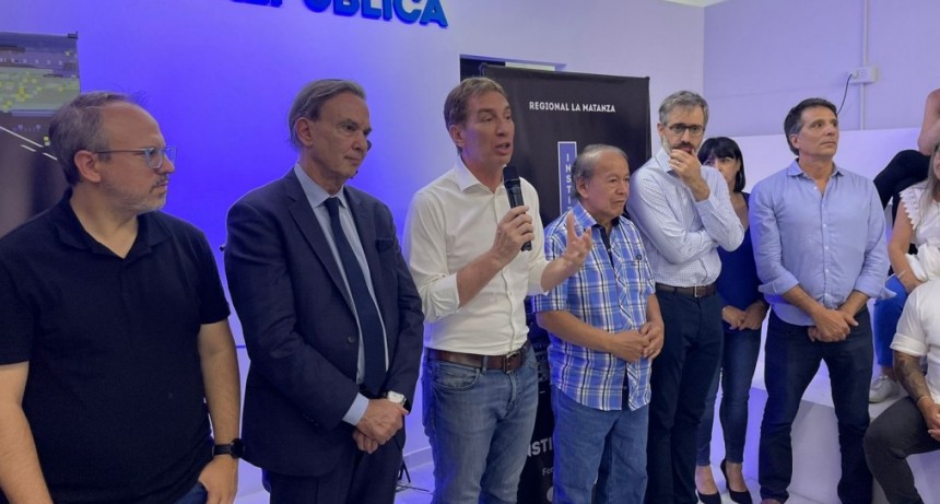 Acompañado por Valenzuela, Santilli recibió el apoyo de Pichetto en Provincia