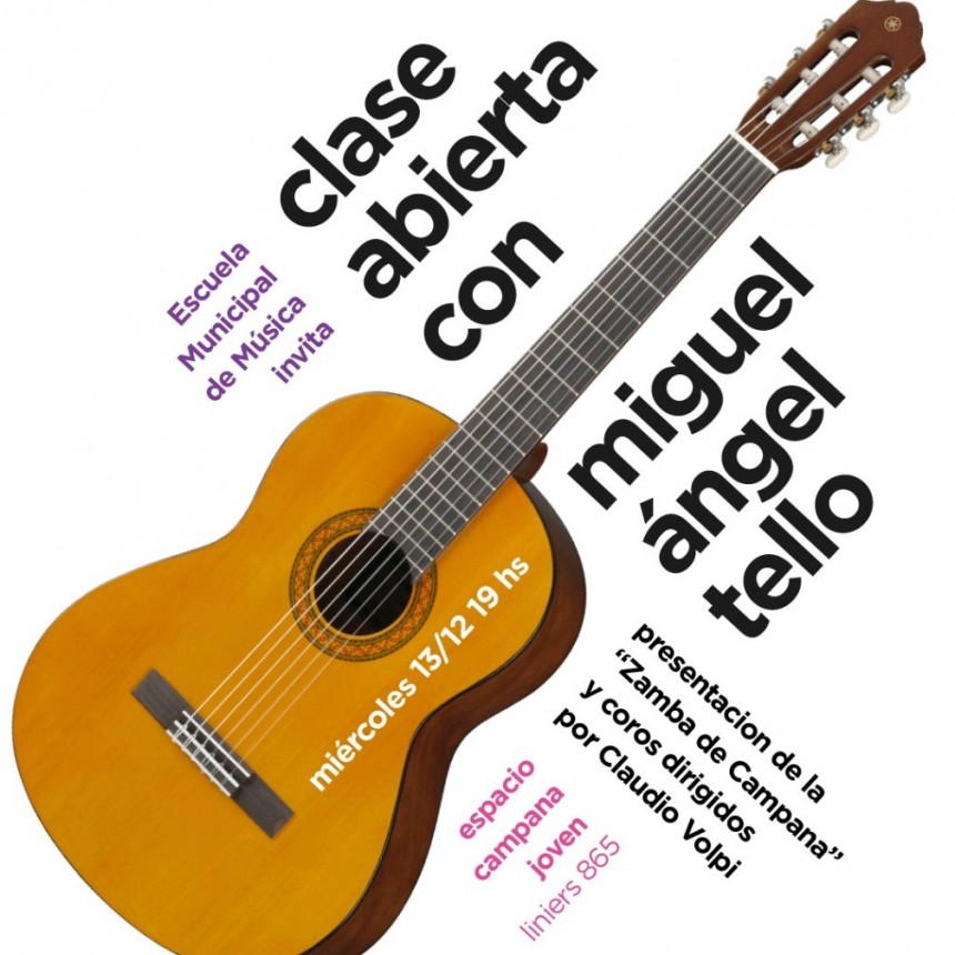 Se realizará una charla abierta en homenaje al compositor de la Zamba de Campana 