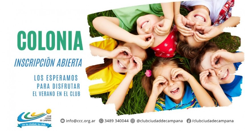 La Colonia del Club Ciudad de Campana se prepara para una temporada inolvidable