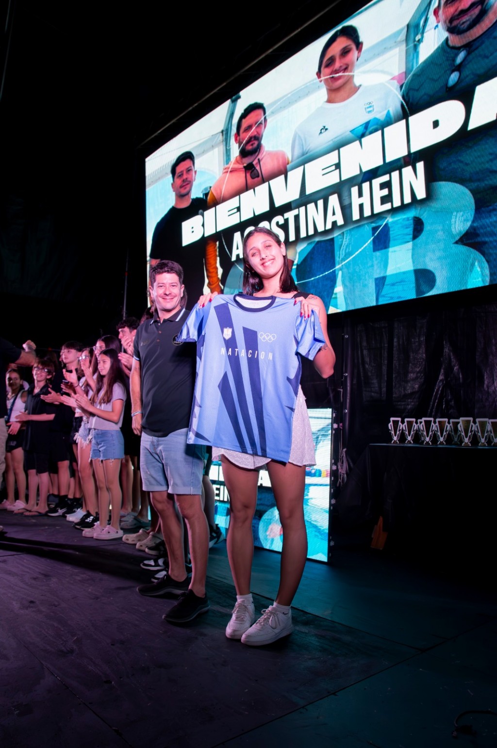 Agostina Hein se suma al Campana Boat Club: anuncio sorpresa en la Fiesta del Deporte 2025