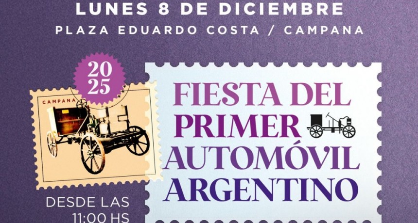 La ciudad celebra dos eventos imperdibles: la Fiesta del Primer Automóvil y el encendido del Arbolito de Navidad