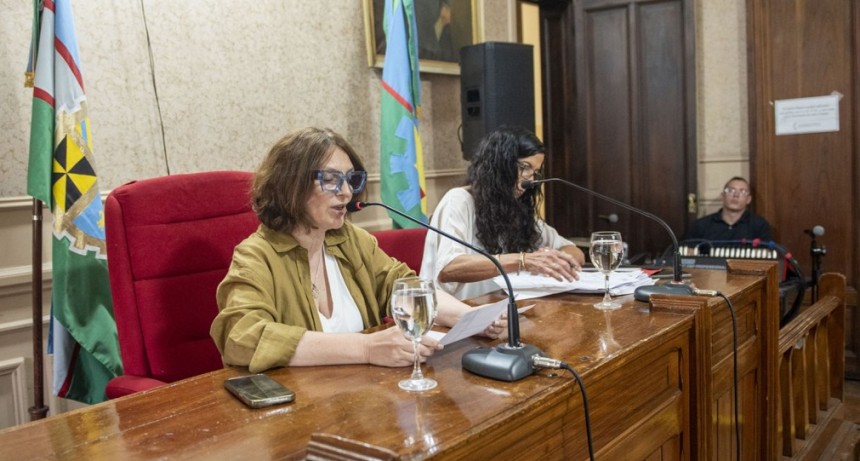 Karina Sala continúa como Presidenta del Honorable Concejo Deliberante