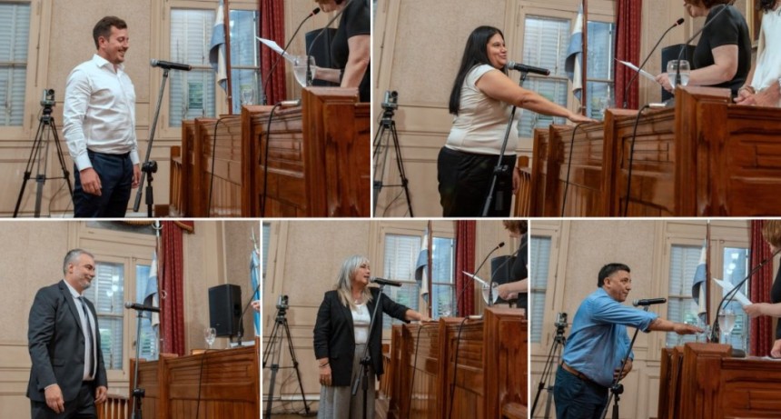 Juraron los nuevos concejales de Fuerza Patria Campana