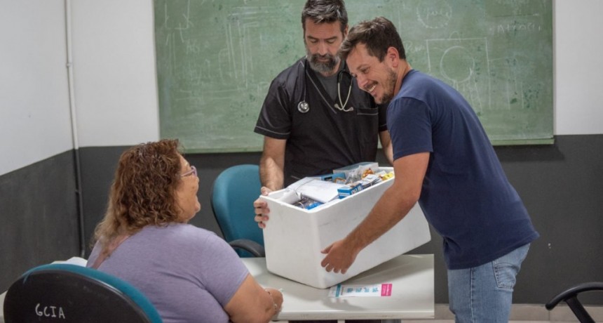La Provincia llevó un nuevo operativo integral de salud a Las Acacias