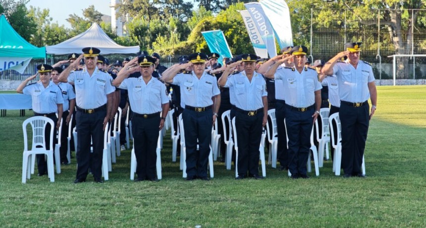 El Municipio acompañó el acto por el Día de la Policía Bonaerense