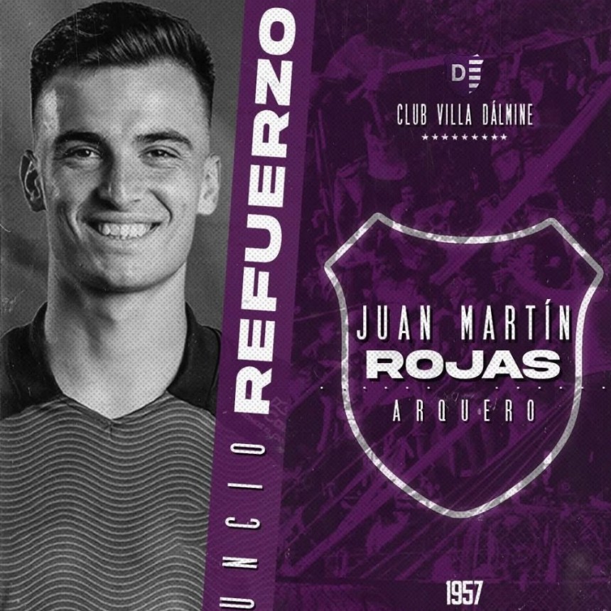 Cuarta incorporación de Villa Dálmine que sigue armando su plantel 2026