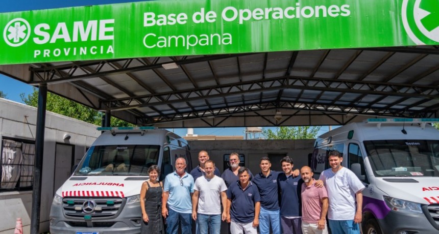 En 2025, el SAME realizó 9.000 intervenciones en la ciudad