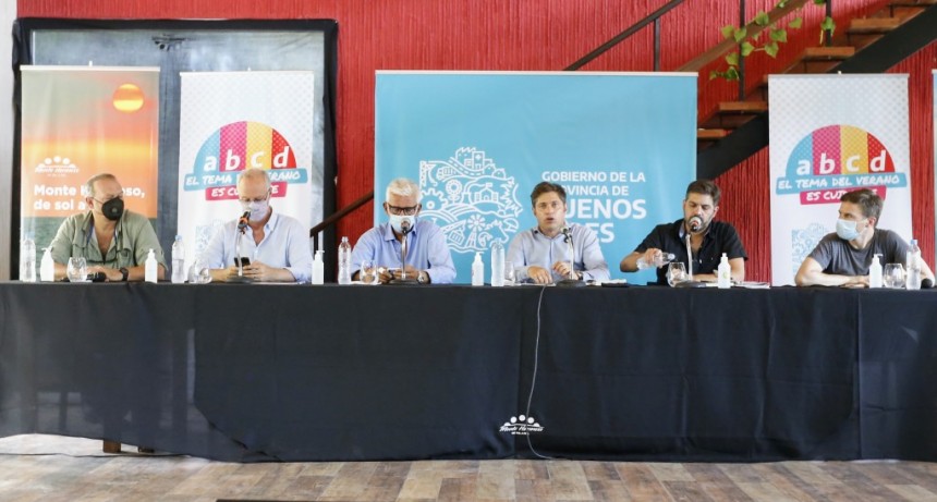  MONTE HERMOSO : Kicillof: El esfuerzo y la solidaridad de nuestro pueblo permitieron estabilizar nuevamente los contagios en la Provincia