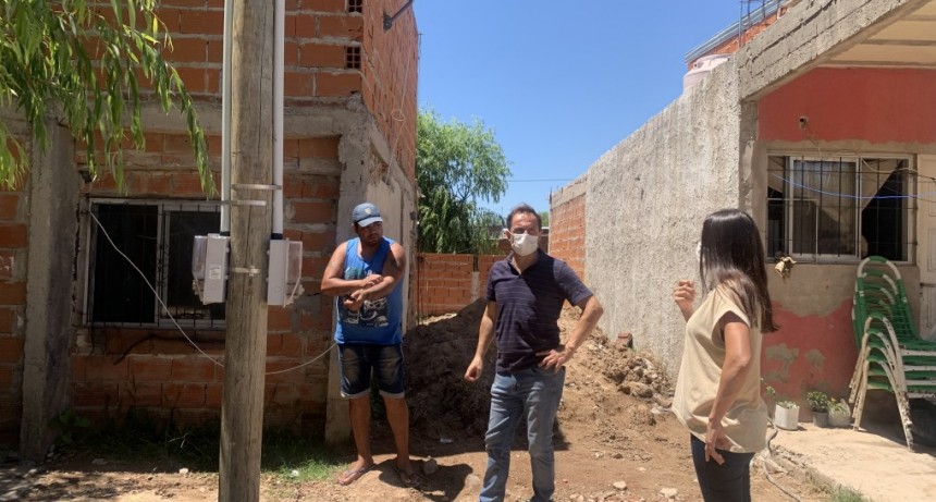 El Intendente recorri&oacute; el &ldquo;21 de Septiembre&rdquo; donde el Municipio ejecuta distintos trabajos
