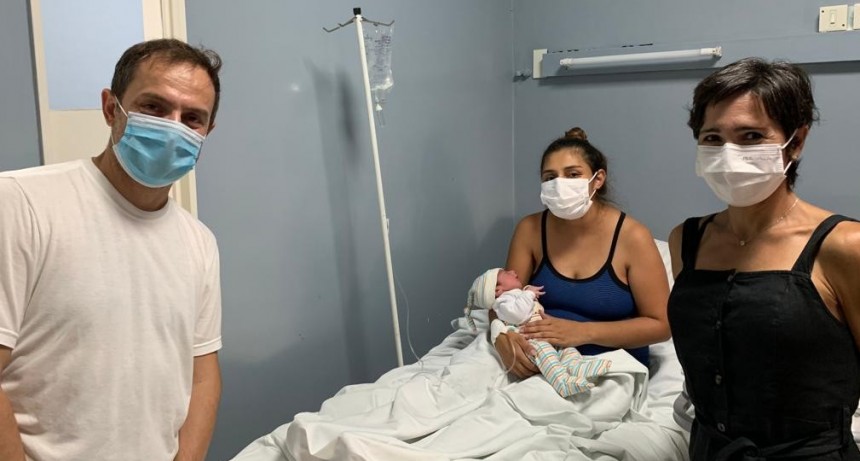 El Hospital San José recibió al primer bebé del año   