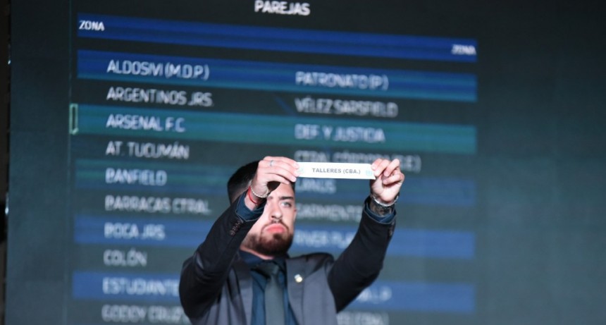 Se sorteó la Copa de la Liga 2022