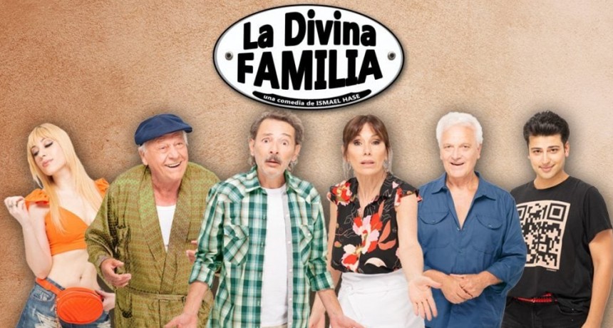 Con gran elenco La Divina Familia en el Teatro Carreras de Mar del Plata