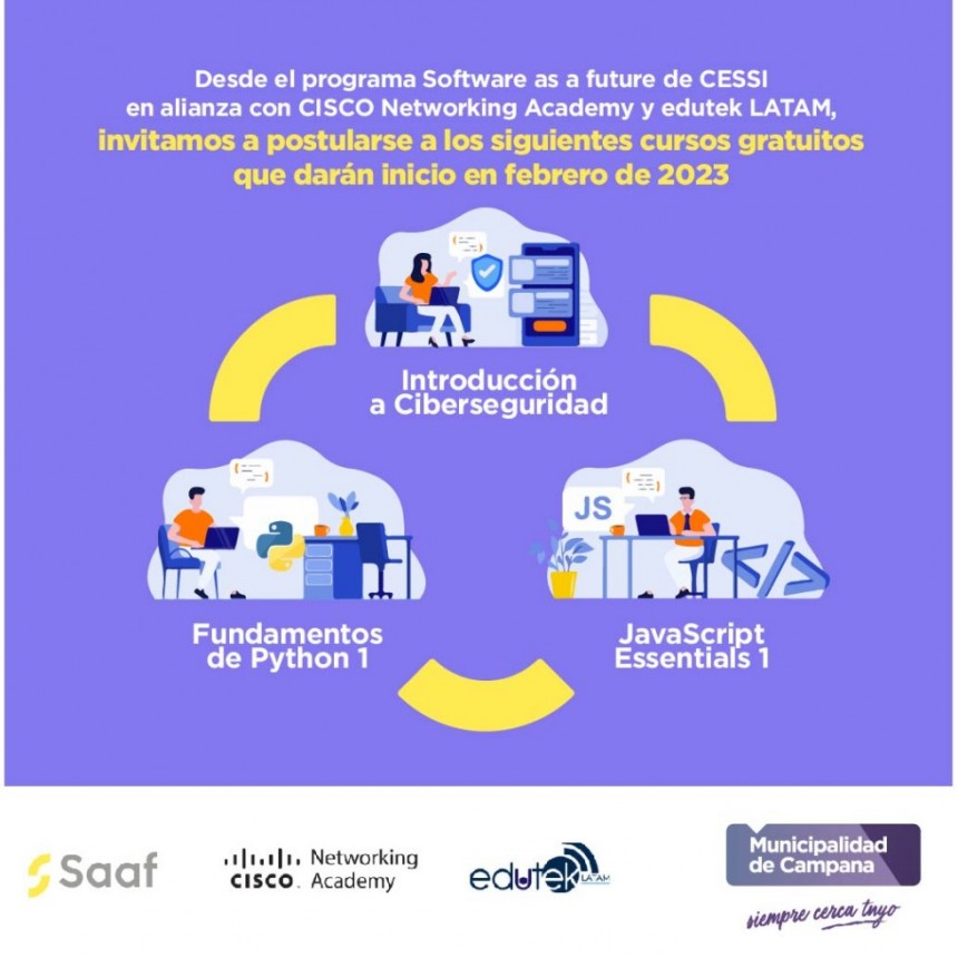Est&aacute; abierta la inscripci&oacute;n para postularse a los cursos de CISCO Networking Academy