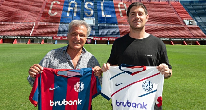 BRUBANK ES EL NUEVO MAIN SPONSOR DE SAN LORENZO