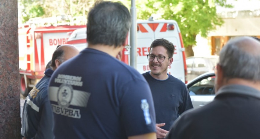 ALEJO SARNA DESTACÓ EL LANZAMIENTO DEL PRIMER SEGURO NACIONAL DE BOMBEROS VOLUNTARIOS