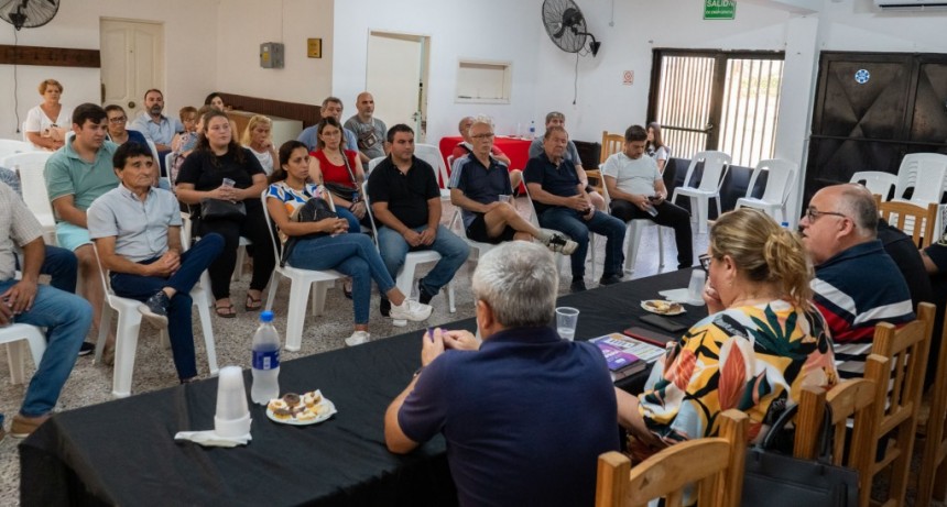 Con foco en la seguridad, autoridades municipales se reunieron con fomentistas