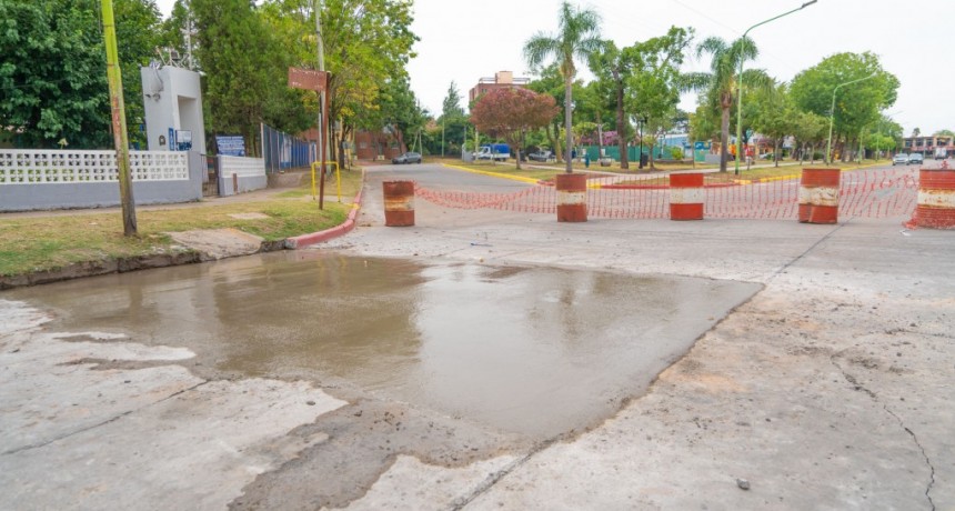 Plan de bacheo : continúa la reparación de calles del casco urbano