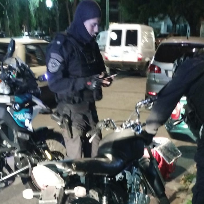 Intensifican los operativos de prevención contra motochorros: 11 aprehendidos