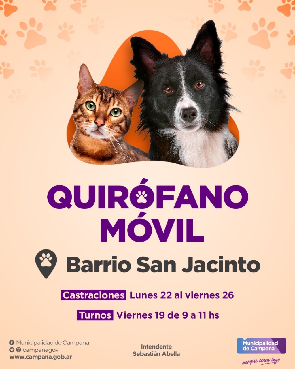 El quirófano móvil del Municipio visitará San Jacinto