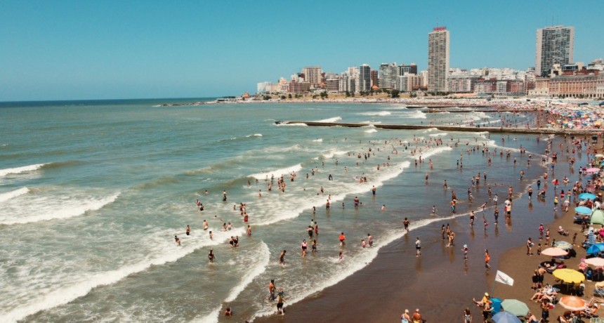 Mar del Plata: arribaron 166.640 turistas en el fin de semana de año nuevo