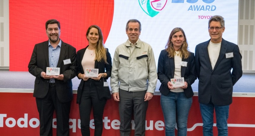 ESG Award 2023:Toyota premió a concesionarios por sus iniciativas sustentables