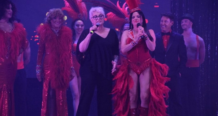 Carmen Barbieri viajó a Mar del Plata y participó de la obra 