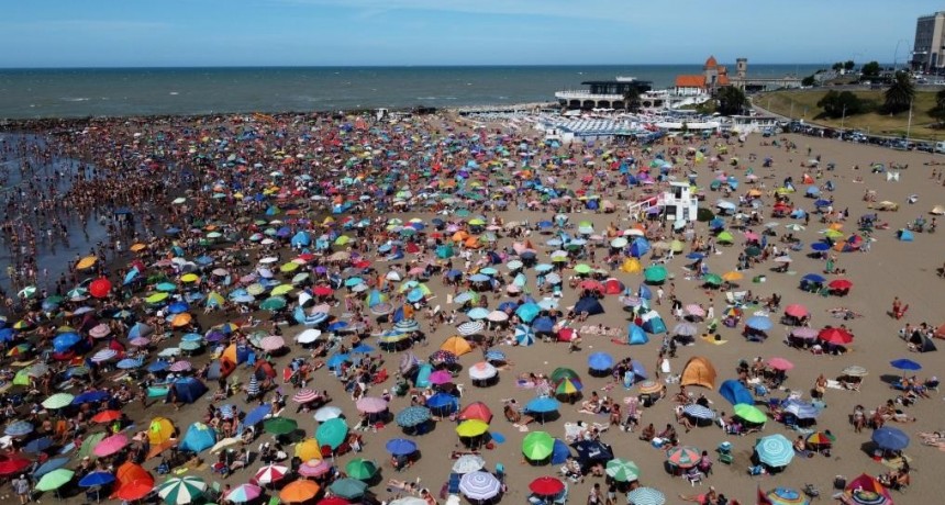 Verano 2025 Mar del Plata: arribaron 521.659 turistas en lo que va de enero